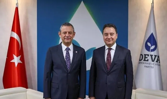 Özgür Özel, Ali Babacan'ı ziyaret etti