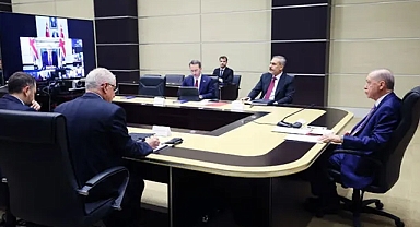 Erdoğan, Çevrimiçi Liderler Toplantısına katıldı