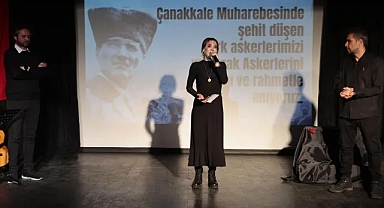 Konak’ta Çanakkale şehitlerine anlamlı anma!