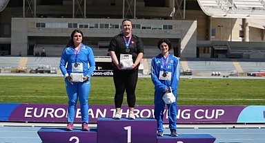 Milli atlet Pınar Akyol'dan altın madalya!