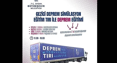 Aydın Büyükşehir Belediyesi’nden deprem simülatörü