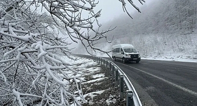 Ege'de sürpriz kar yağışı!