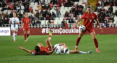 Kadın A Milliler Slovenya'ya mağlup!