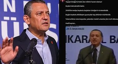 Özgür Özel: Erdoğan'a helal olan millete haram olamaz!