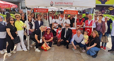 Zafer Partisi İzmir İl Başkanlığı Enginar Festivali’ne Damga Vurdu