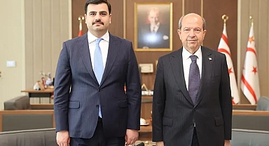 AK Partili İnan'dan Ersin Tatar’a ziyaret