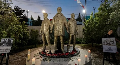 Bayraklı'da ‘Üç Fidan’ anıldı!