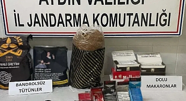 İşyerine kaçak tütünle baskını