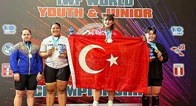 Milli halterci Çevik, dünya şampiyonu!