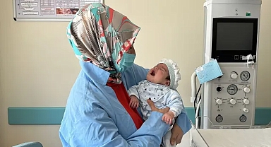 Mucize bebek Eymen hayata tutundu!