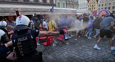 UEFA Avrupa Konferans finali öncesi kavga çıktı