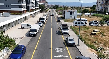 Aydın'da yol çalışmaları tam gaz