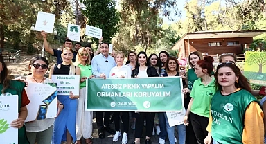 Balçova’dan “ormanları koruyalım” çağrısı