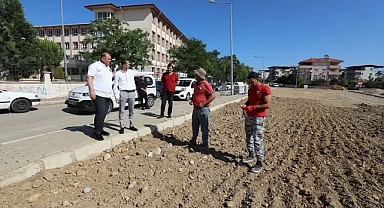 Başkan Çiçek sahada... Çalışmaları yerinde inceledi!
