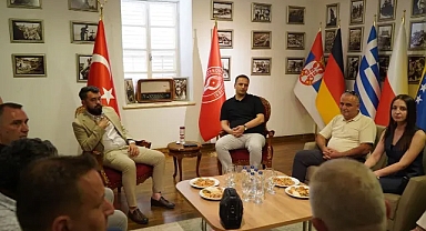 Bornova Belediyesi Makedon heyeti ağırladı