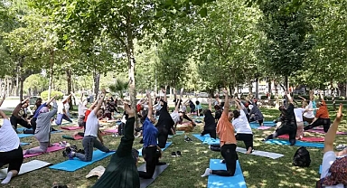 Buca’da açık havada spor keyfi