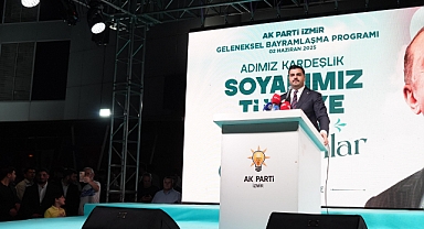 Dün akşam İzmir İl Başkanlığında düzenlenen bayramlaşma programında başkanımız bir konuşma yaptı