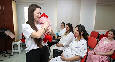 Gaziemir'de anne adaylarına eğitim