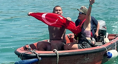 İzmir’in gururu Tuna bir kez daha tarih yazdı