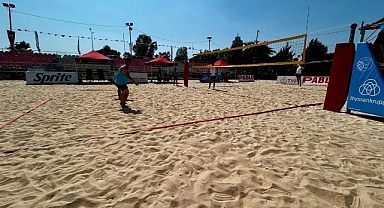İzmir plaj voleybolunun kalbi olacak!