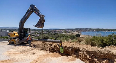 İZSU'dan Yarımada’da altyapıya dev yatırım