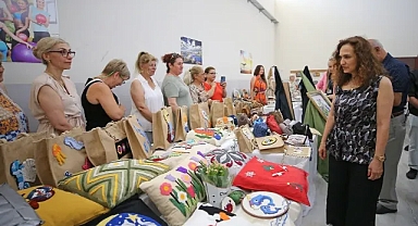 Karşıyakalı kadınlardan 'el emeği' sergisi