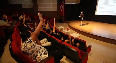 Menderes'te sınav kaygısına karşı eğitim!