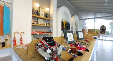 Selçuklu kadınların el emekleri Efesium Hediyelik Eşya Dükkânı’nda