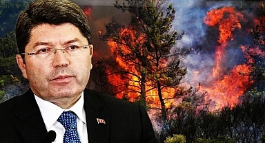 Adalet Bakanı Tunç duyurdu: Orman yangınlarıyla ilgili 13 kişi tutuklandı