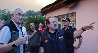 AFAD'dan Ödemiş'teki orman yangınına ilişkin bilgilendirme