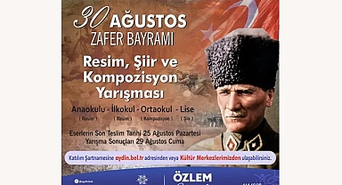 Aydın'da ‘Zafer Bayramı’ temalı yarışma