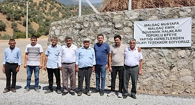 Aydınlı muhtarlardan Çerçioğlu'na teşekkür