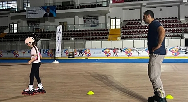 Büyükşehir’in tekerlekli paten kursunda kayıt zamanı