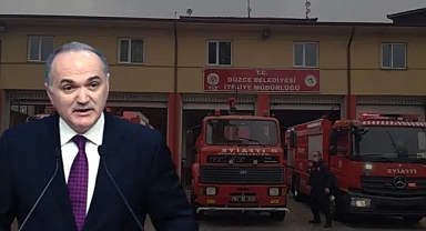 Düzce’den yangında çalışmalara destek... İtfaiye ekiplerini İzmir'e gönderdi!