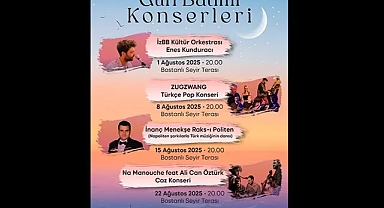 Gün Batımı konserleri başlıyor