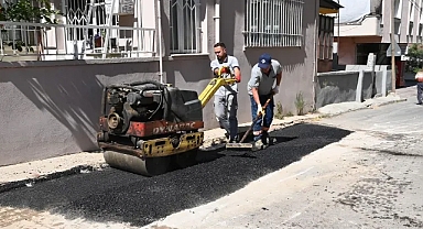 Karabağlar’da asfalt çalışmaları tam gaz!