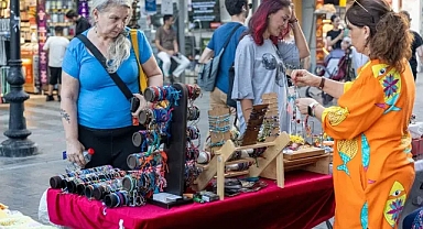 Karşıyaka Çarşısı kadın emeğiyle renkleniyor