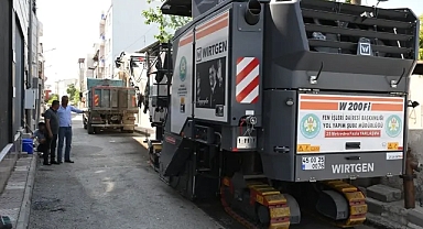 Manisa'da asfalt çalışmaları başladı!