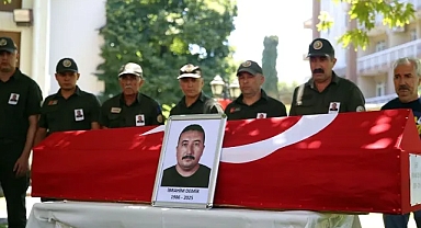 Orman şehidine son görev... İzmir sana minnettar!