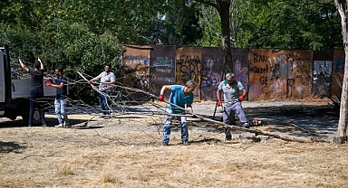 Paterson Köşkü çevresi temizlendi!