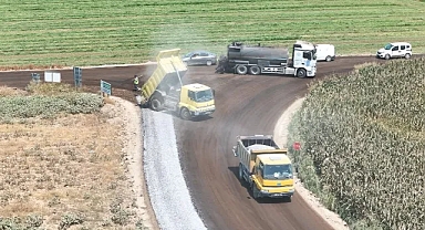 Aydın'da yol çalışmaları tam gaz devam ediyor
