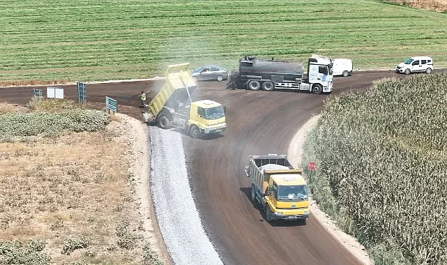 Aydın'da yol çalışmaları tam gaz devam ediyor