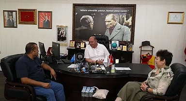 Başkan Çiçek, Muhtarlar Derneği’ni ağırladı