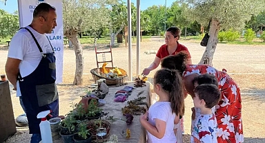 Miniklere doğadan sofraya tarım eğitimi